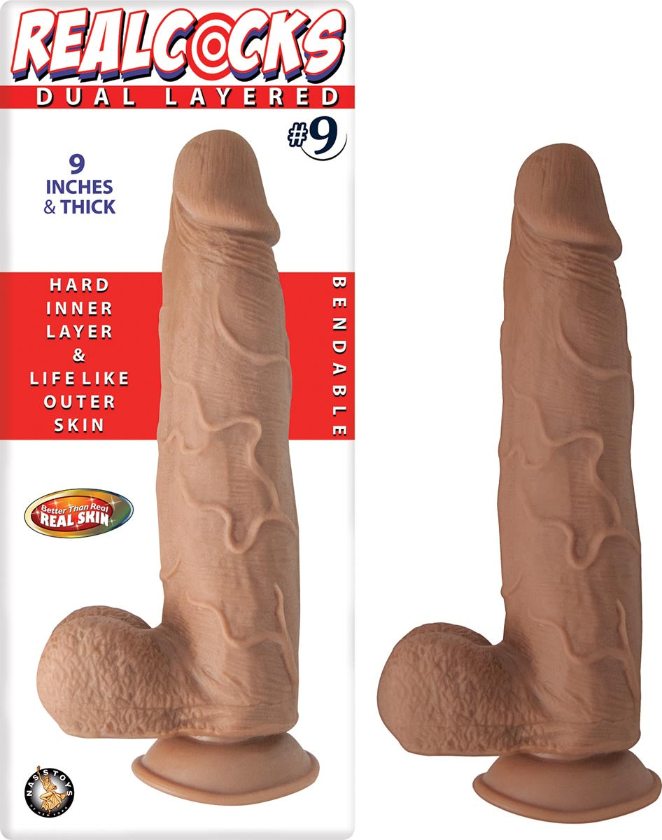 REALCOCKS DUAL LAYERED #9-BROWN
