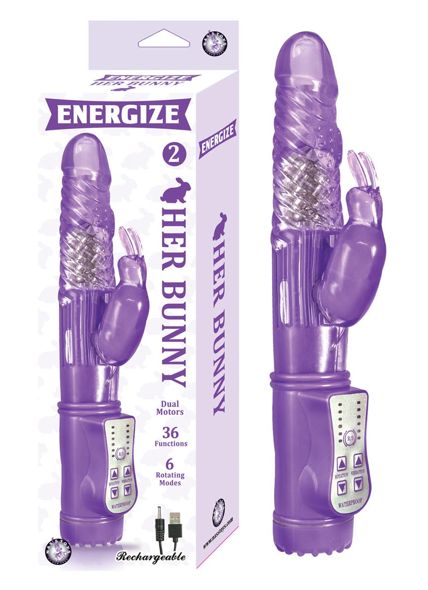 ENERGIZE HER BUNNY 2-PURPLE