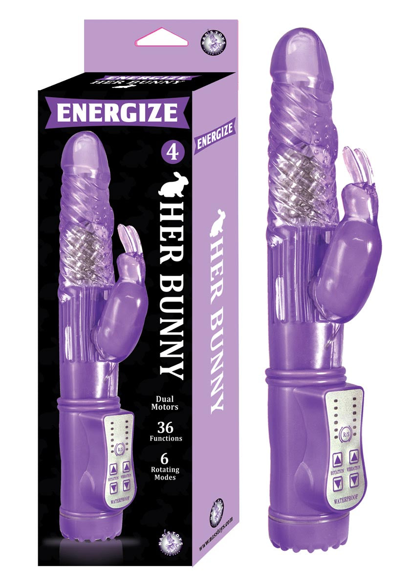 ENERGIZE HER BUNNY 4-PURPLE