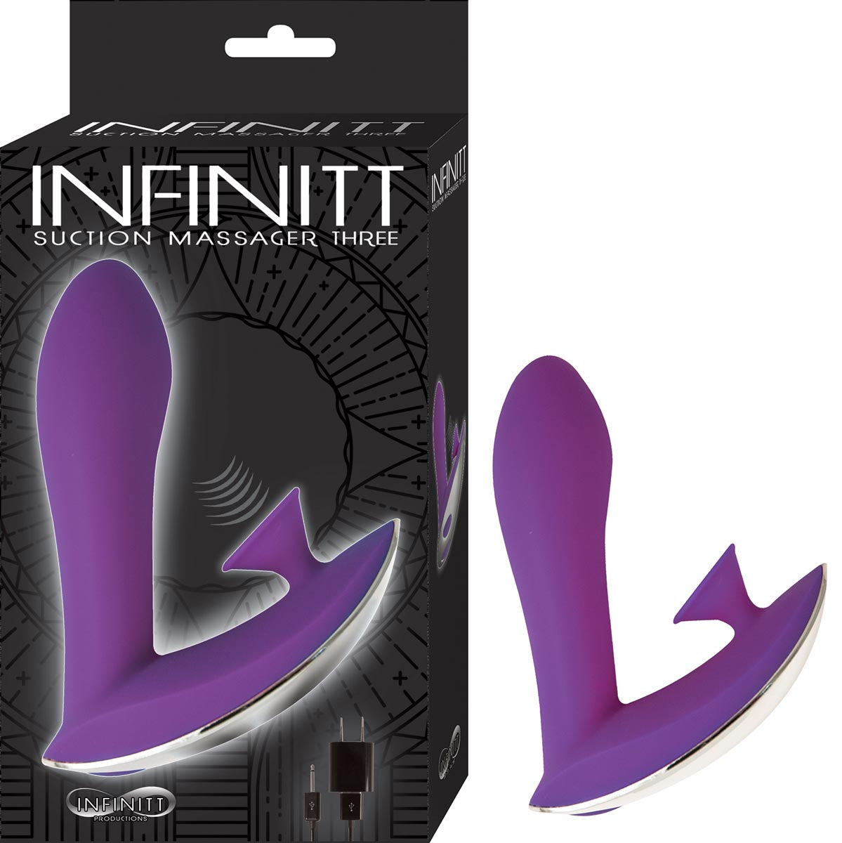 INFINITT SUCTION MASSAGER THREE-PURPLE