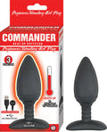 COMMANDER BEGINNER'S VIBRATING HOT PLUG-BLACK