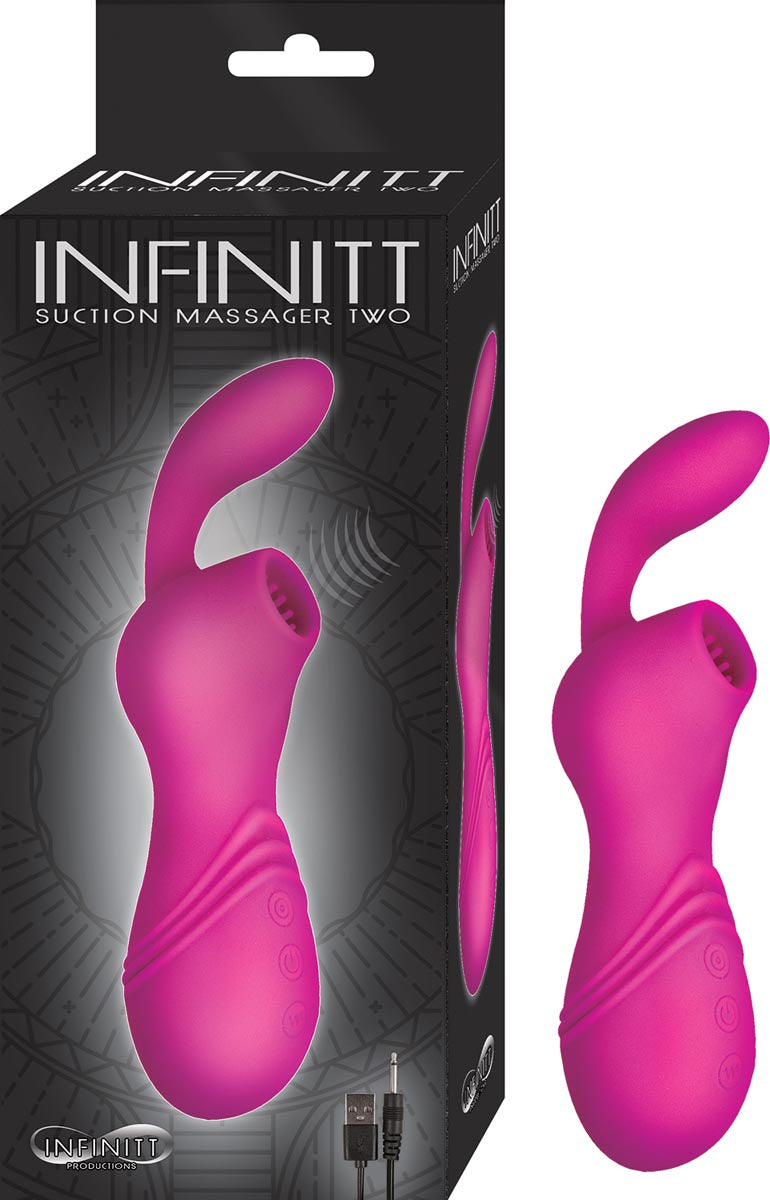 INFINITT SUCTION MASSAGER TWO-PINK