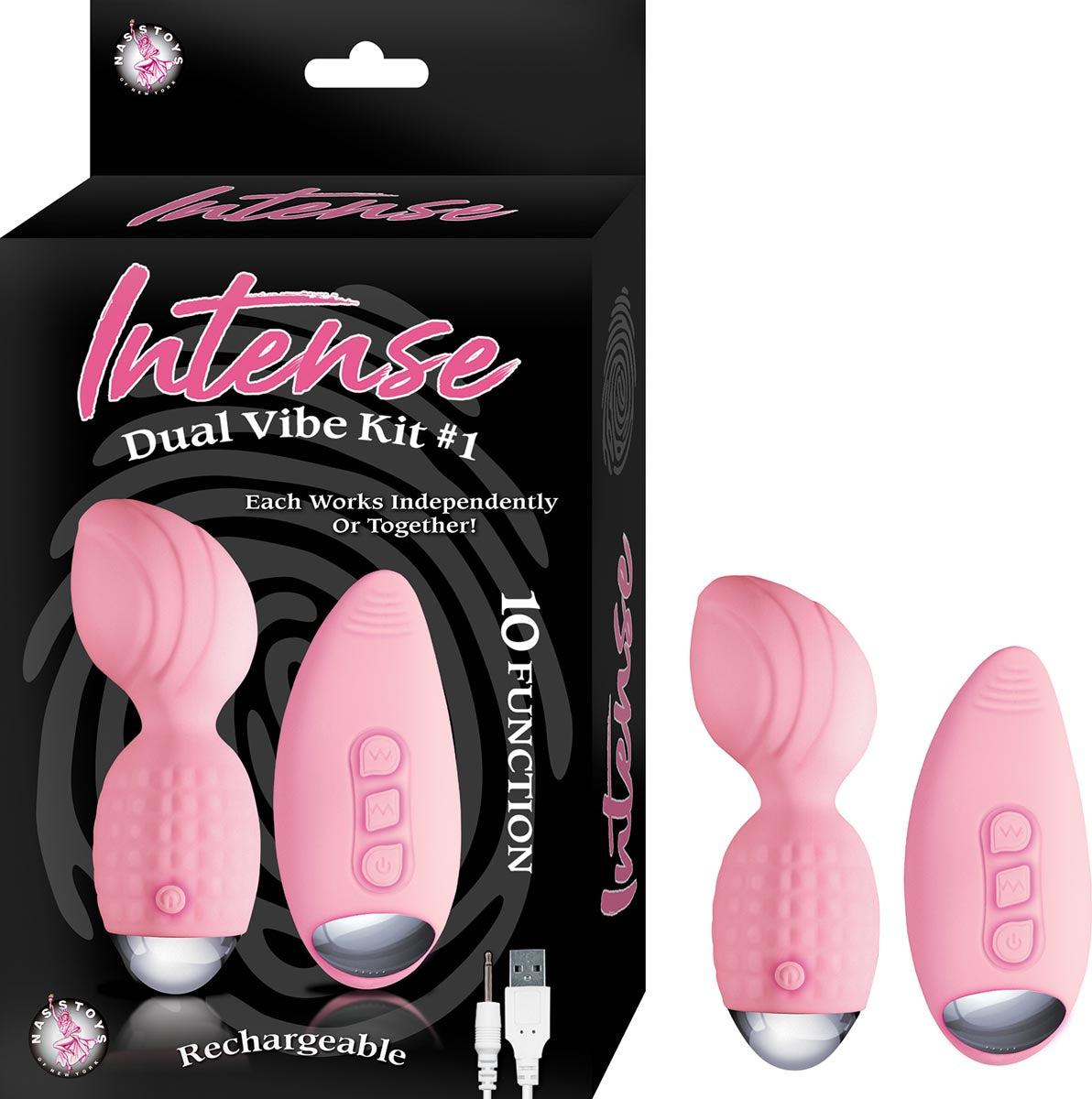 INTENSE DUAL VIBE KIT #1-PINK