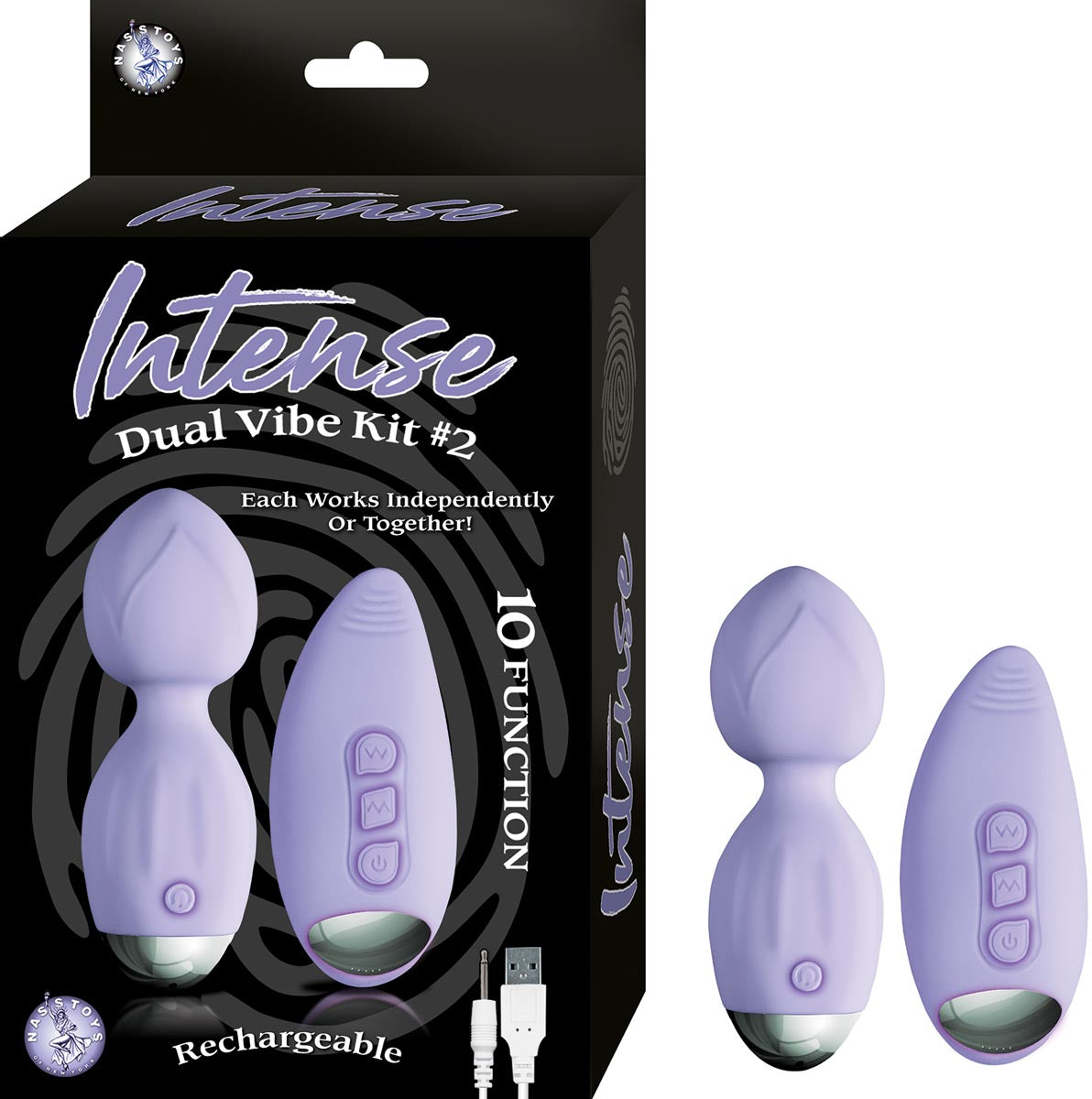 INTENSE DUAL VIBE KIT #2-LAVENDER
