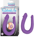 SEDUCE ME CURVED DOUBLE DONG-PURPLE