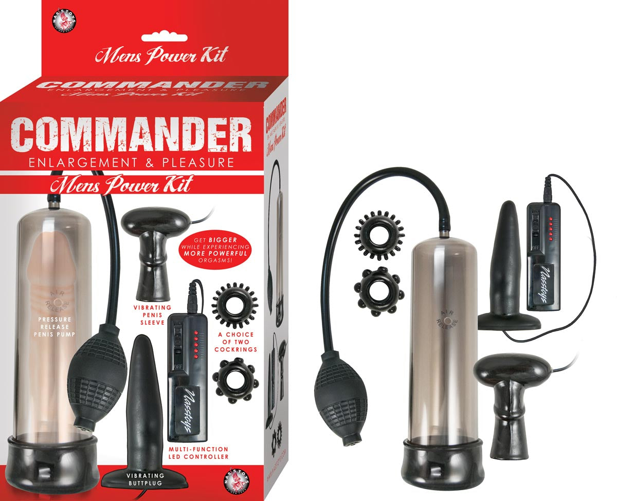 COMMANDER MENS POWER KIT-BLACK