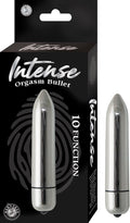INTENSE ORGASM BULLET-SILVER