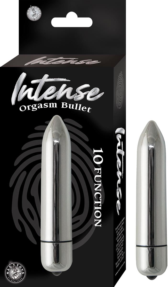 INTENSE ORGASM BULLET-SILVER