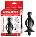 COMMANDER EXPERT VIBRATING BUTTPLUG-BLACK