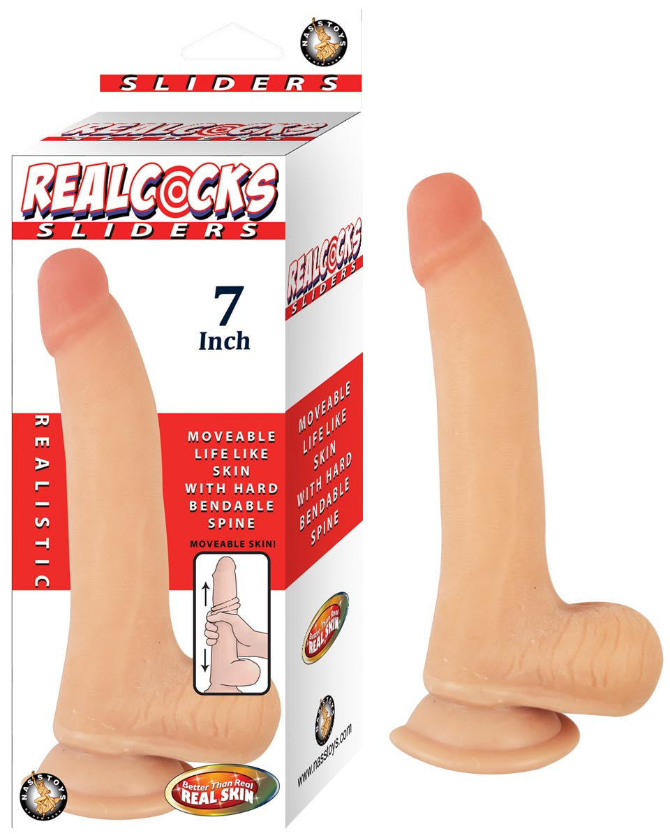 REALCOCKS SLIDERS 7"-WHITE