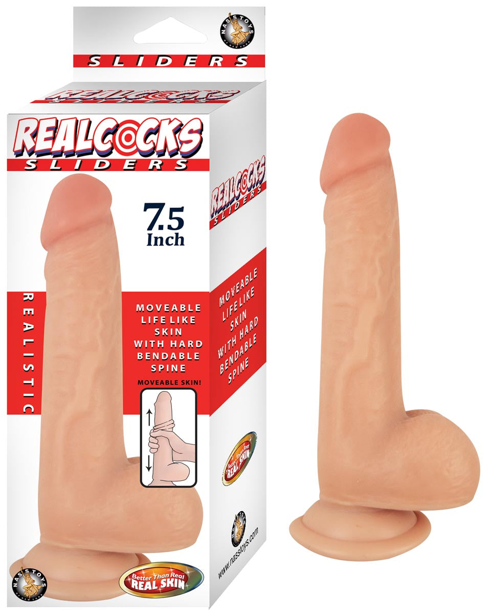 REALCOCKS SLIDERS 7.5"-WHITE