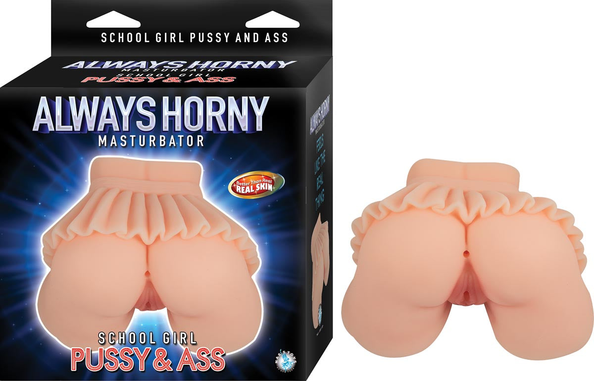 ALWAYS HORNY MASTURBATOR SCHOOL GIRL PUSSY & ASS-WHITE