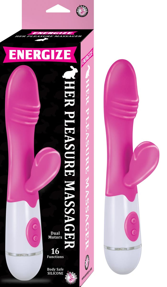 ENERGIZE HER PLEASURE MASSAGER-PINK