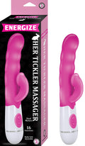 ENERGIZE HER TICKLER MASSAGER-PINK