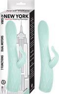 VIBES OF NEW YORK HEAT-UP ROTATING MASSAGER-AQUA