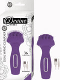 DEVINE VIBES DUAL WAND CLIMAXER-PURPLE