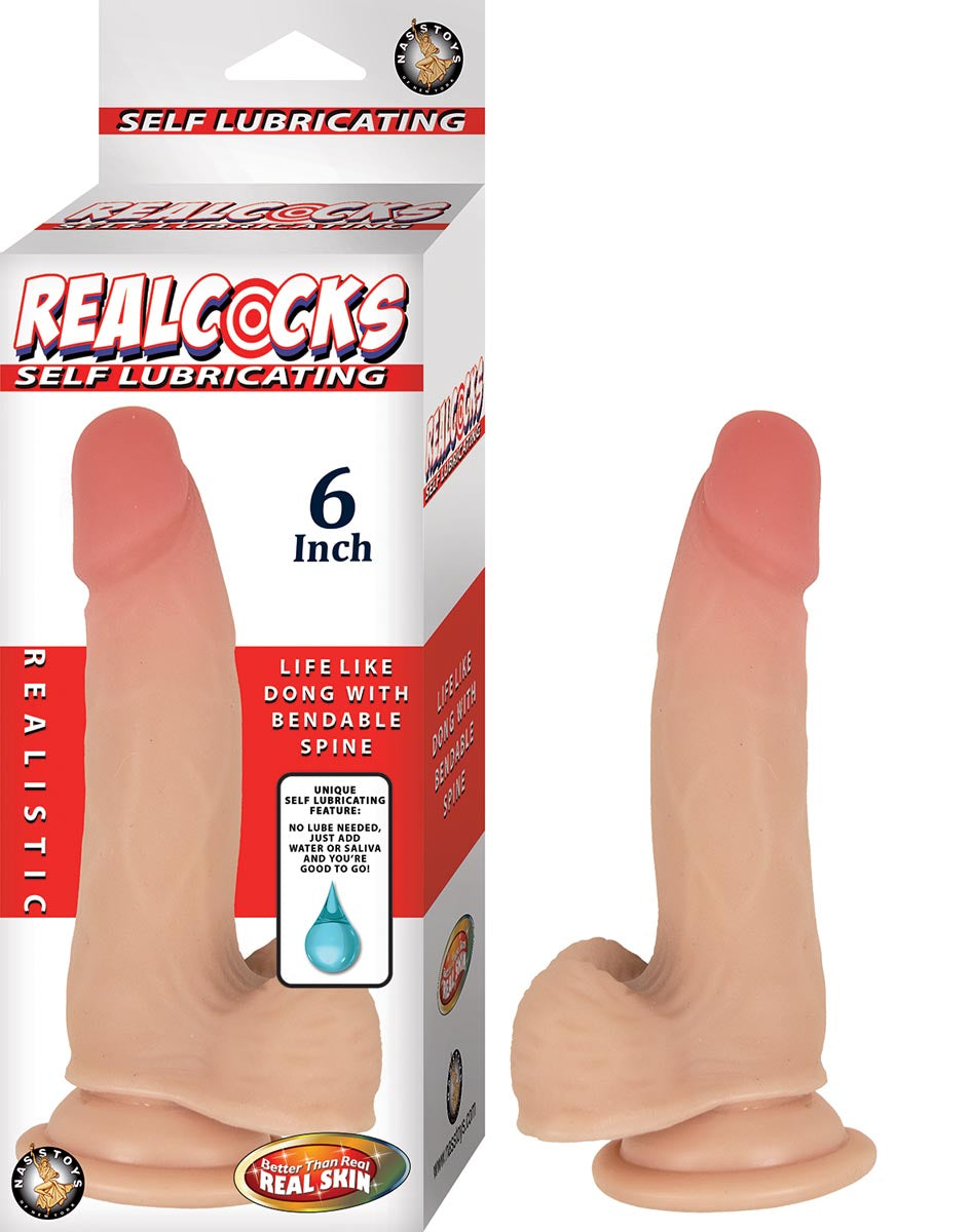 REALCOCKS SELF LUBRICATING 6"-WHITE