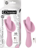 DEVINE VIBES VIBRO TONGUE CLIT HUGGER-PINK