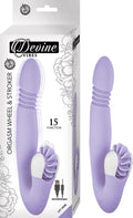 DEVINE VIBES ORGASM WHEEL & STROKER-LAVENDER