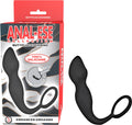 ANAL-ESE BUTTPLUG COCKRING-BLACK