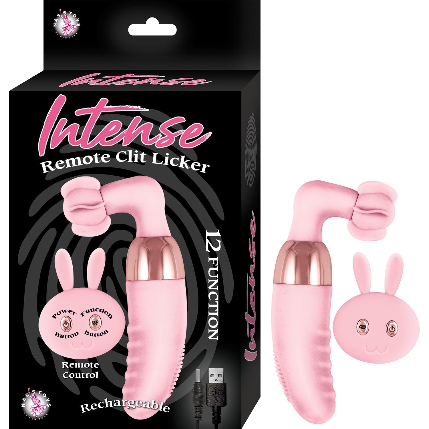 INTENSE REMOTE CLIT LICKER-PINK