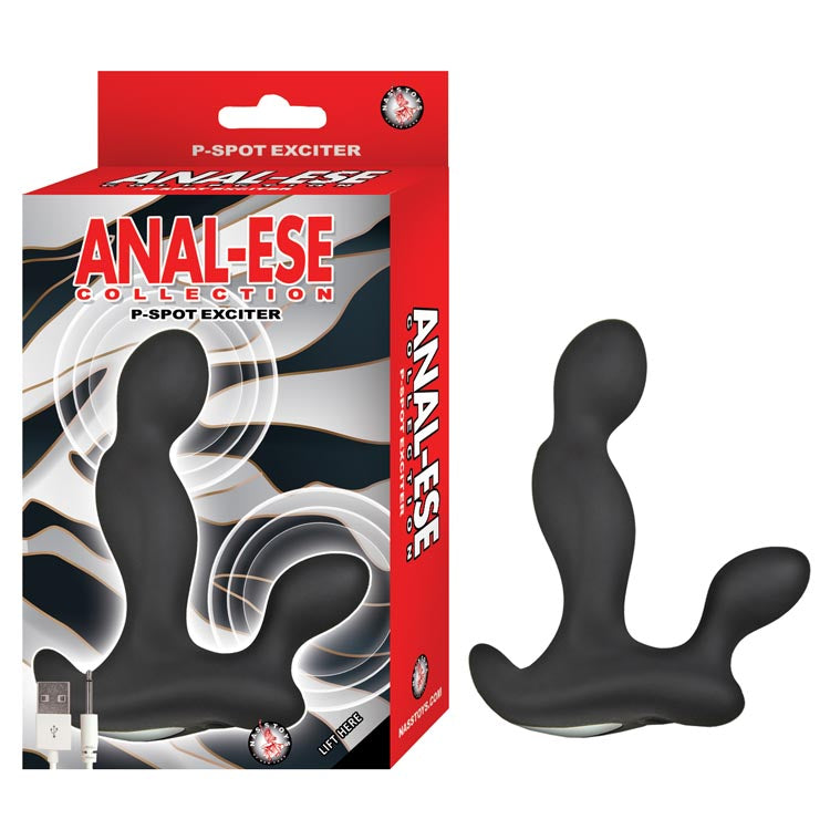 ANAL-ESE COLLECTION P-SPOT EXCITER-BLACK