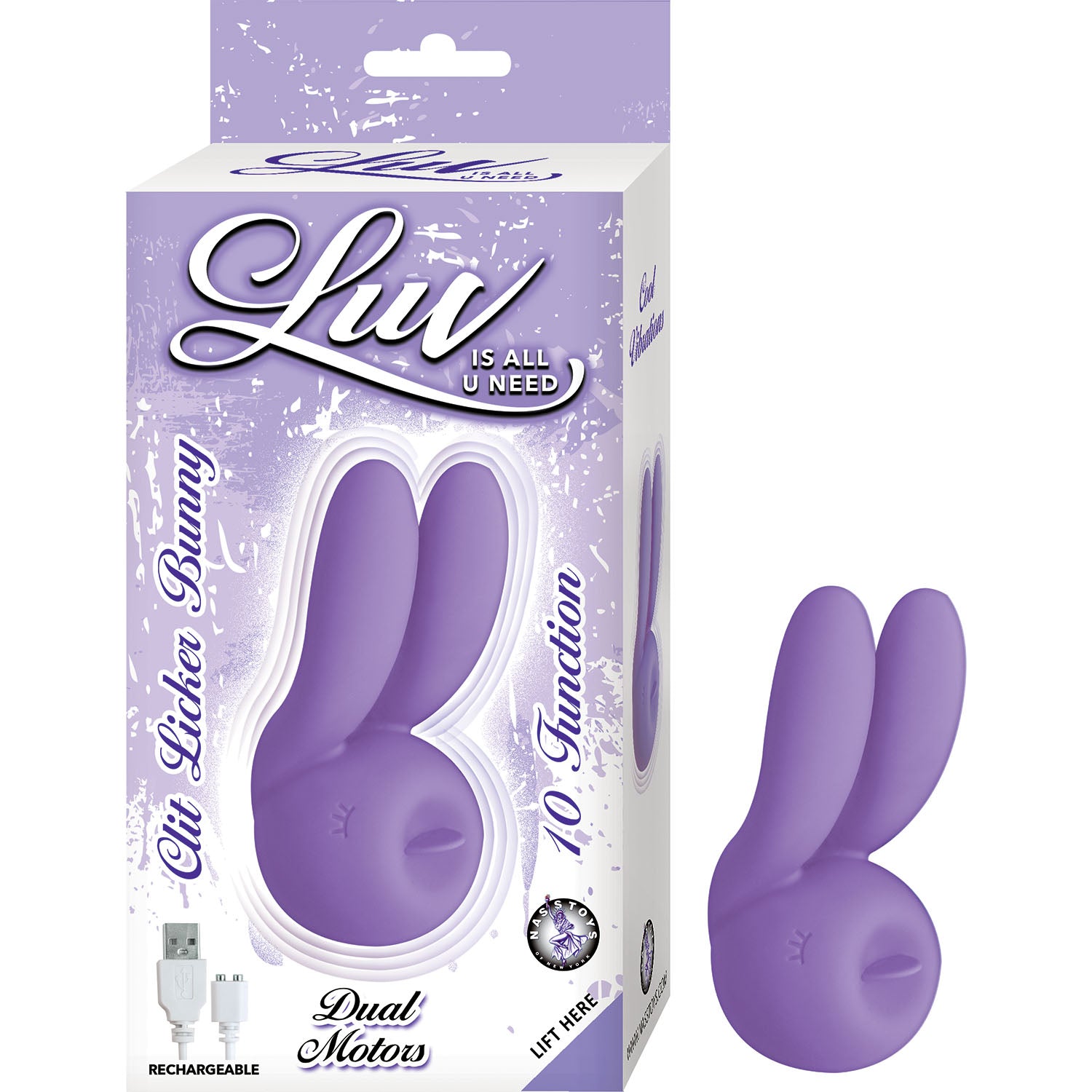 LUV CLIT LICKER BUNNY-PURPLE