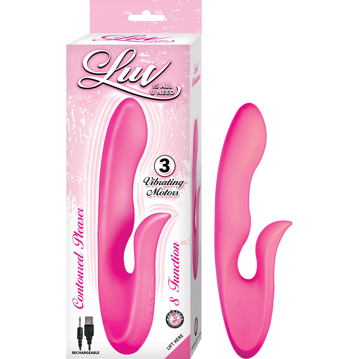 LUV CONTOURED PLEASER-PINK