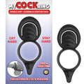 MY COCKRING DOUBLE LOOP-COCKRING & SCROTUM CINCH-BLACK