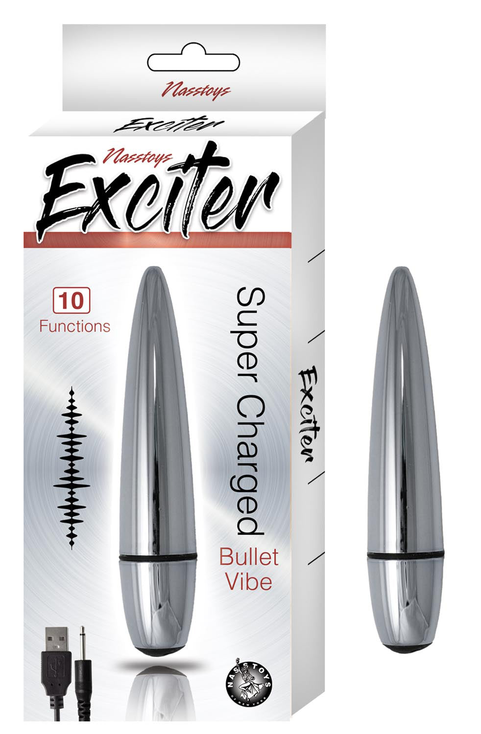 EXCITER SUPER CHARGED BULLET VIBE-SILVER