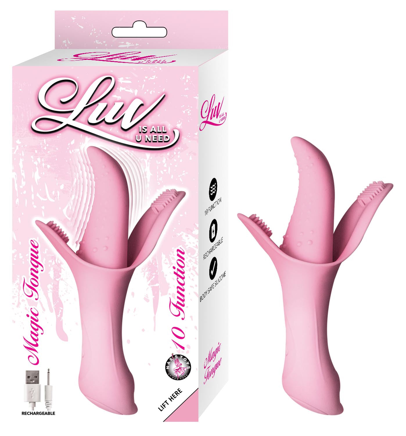 LUV MAGIC TONGUE-PINK