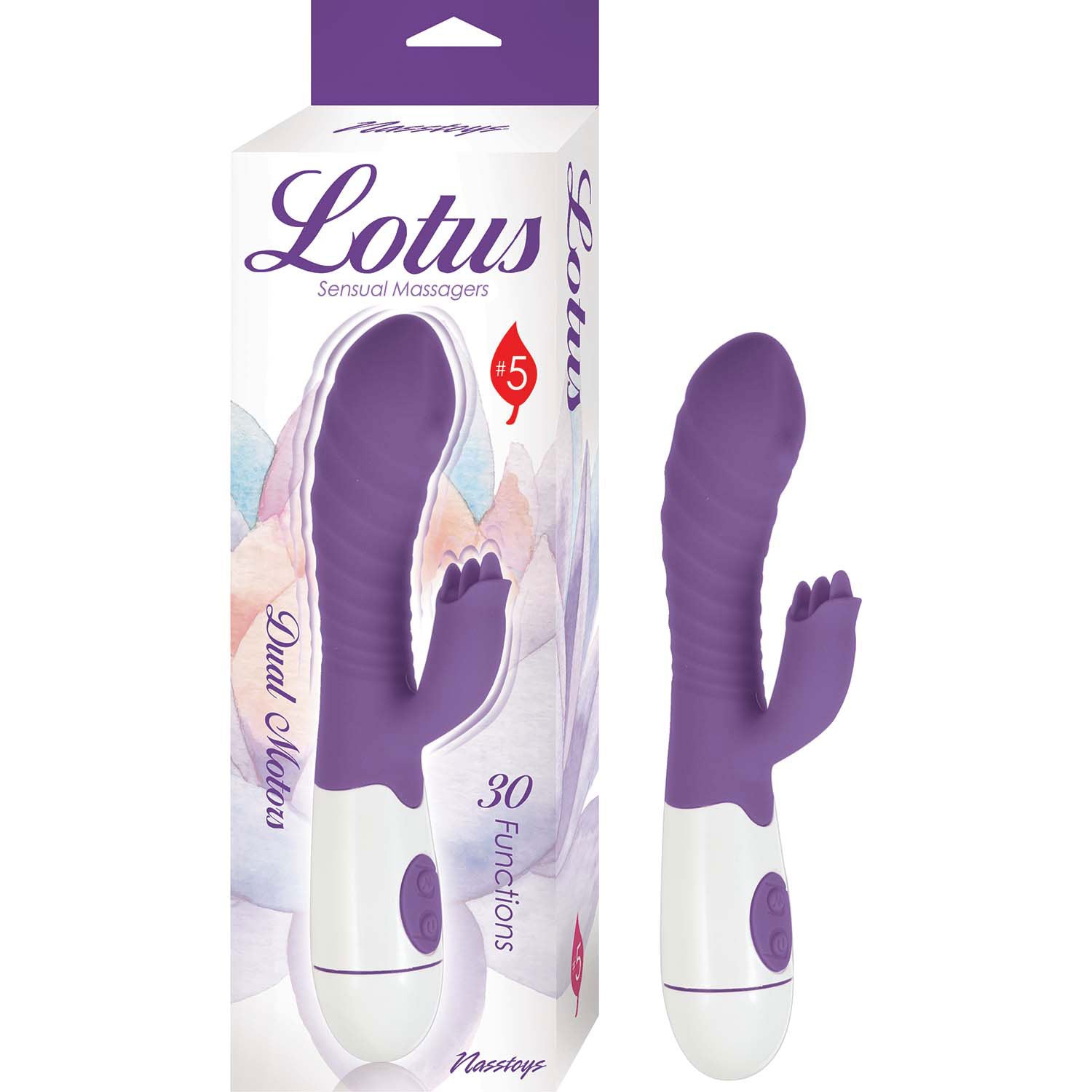 LOTUS SENSUAL MASSAGERS #5-PURPLE