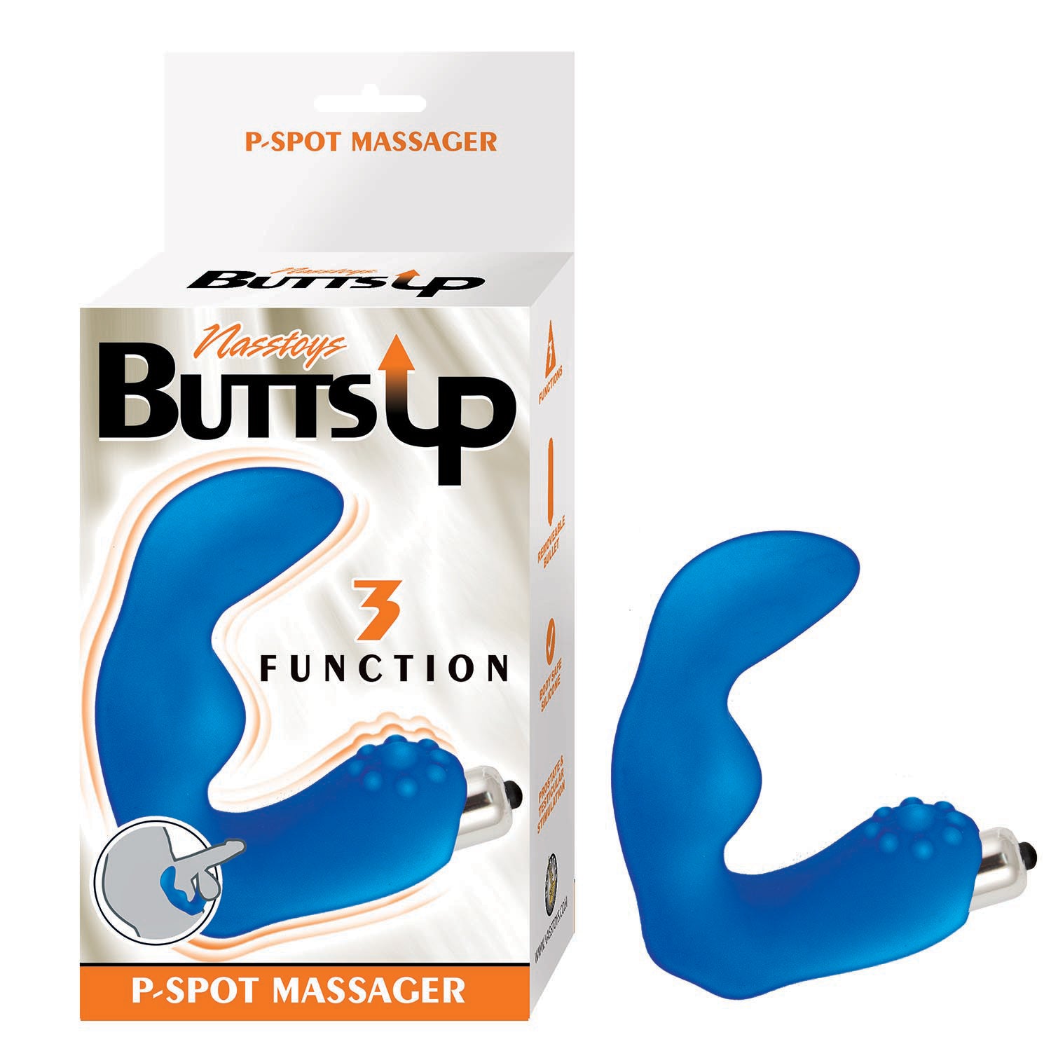 BUTTS UP P-SPOT MASSAGER-BLUE