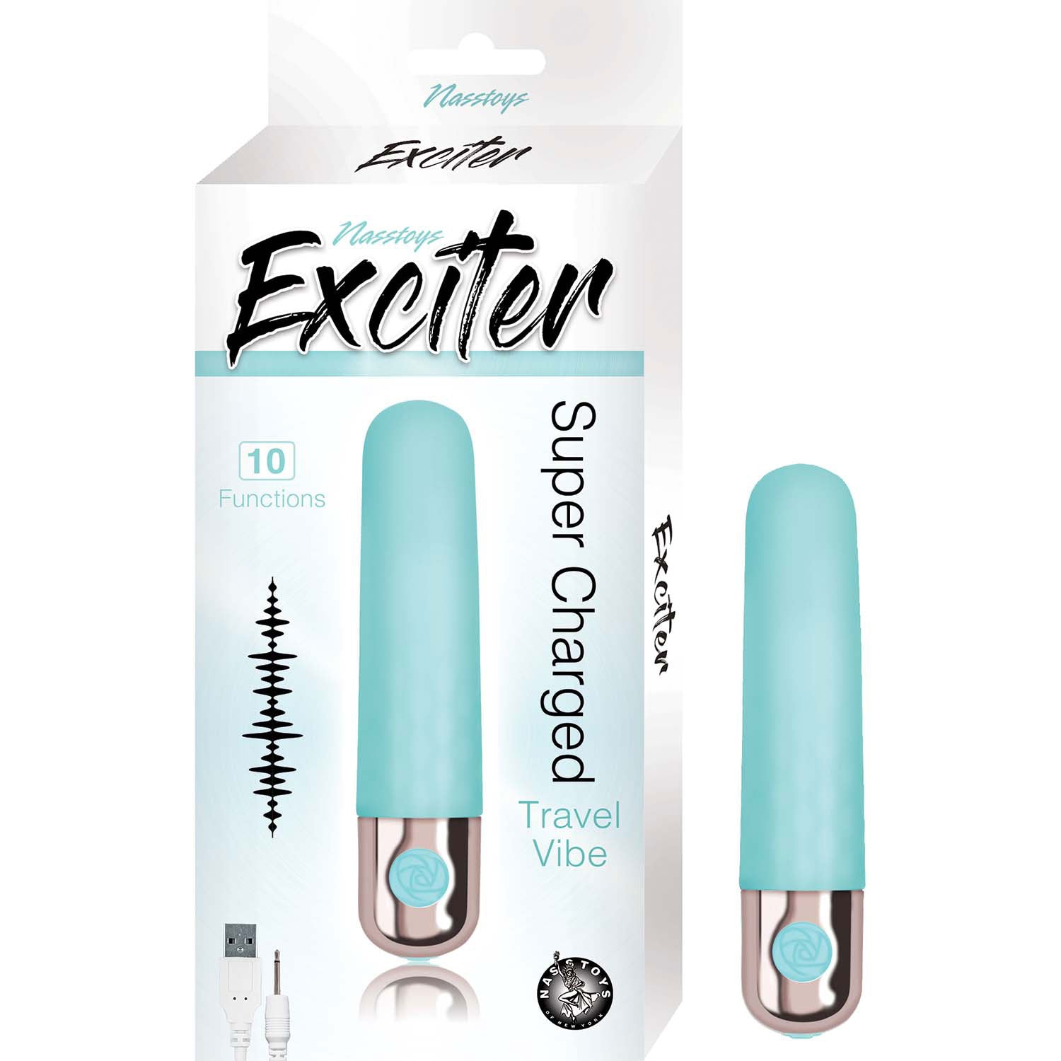 EXCITER SUPER CHARGED TRAVEL VIBE-AQUA