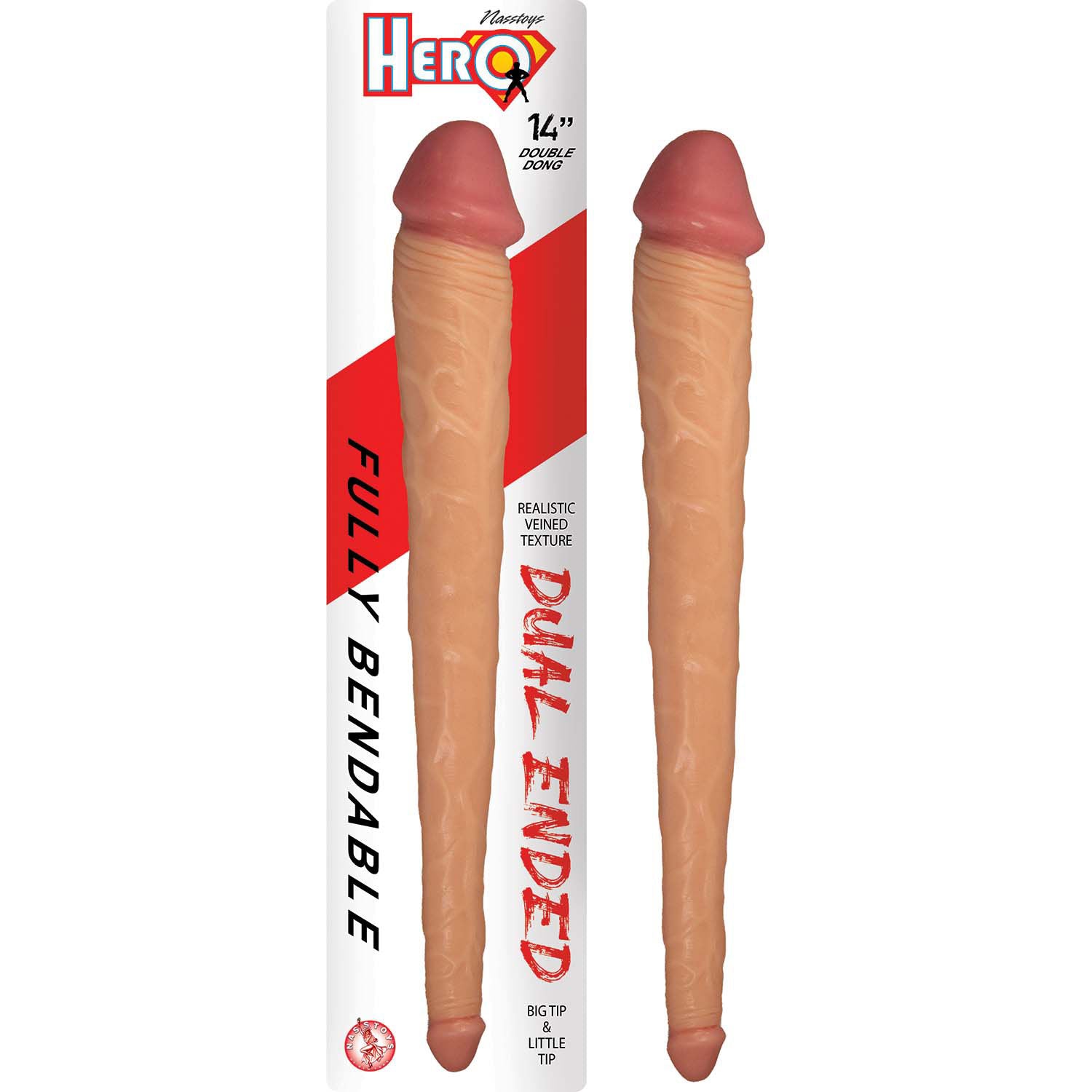 HERO 14" DOUBLE DONG-WHITE