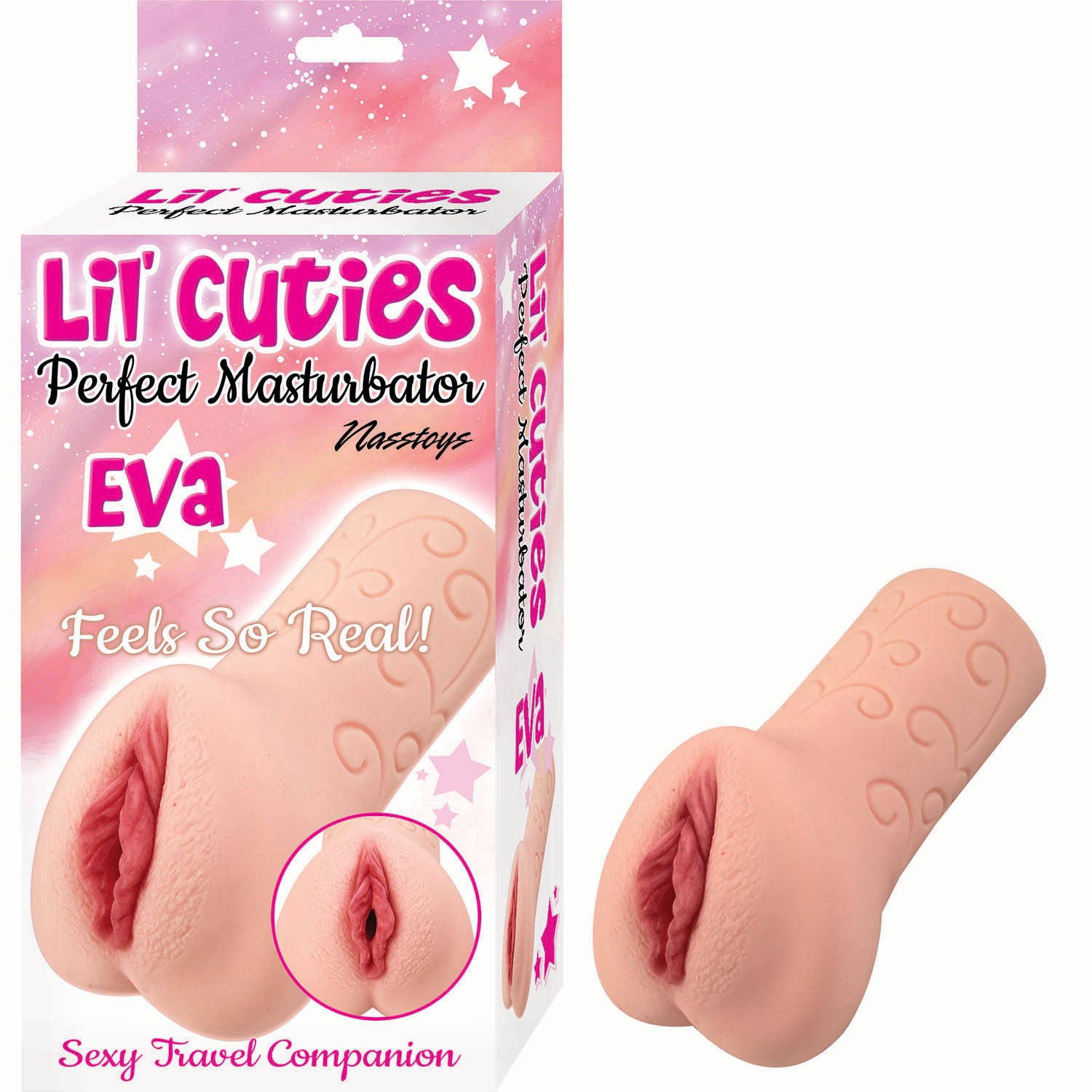 LIL"CUTIES PERFECT MASTURBATOR "EVA"-WHITE