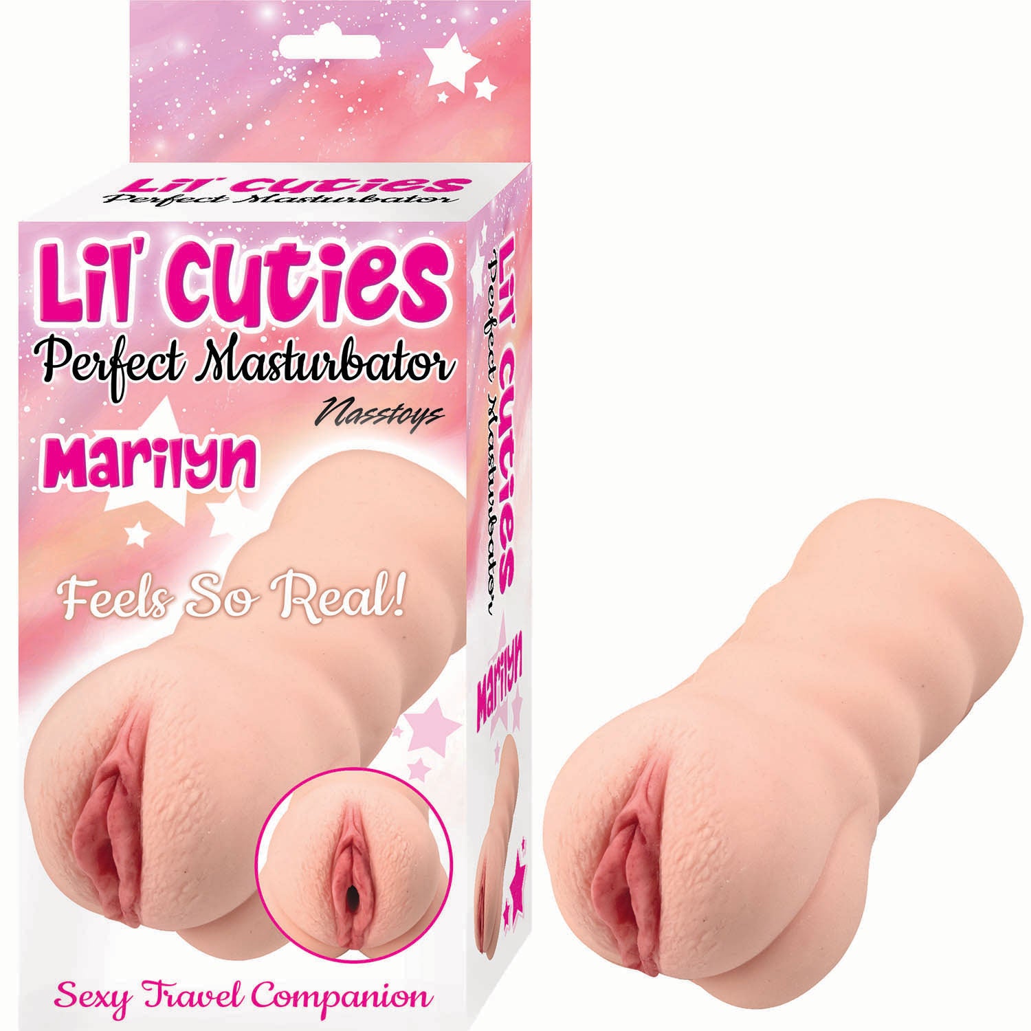LIL"CUTIES PERFECT MASTURBATOR "MARILYN"-WHITE