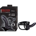 ERECTION ASSISTANT HOLLOW STRAP-ON 8"-BLACK