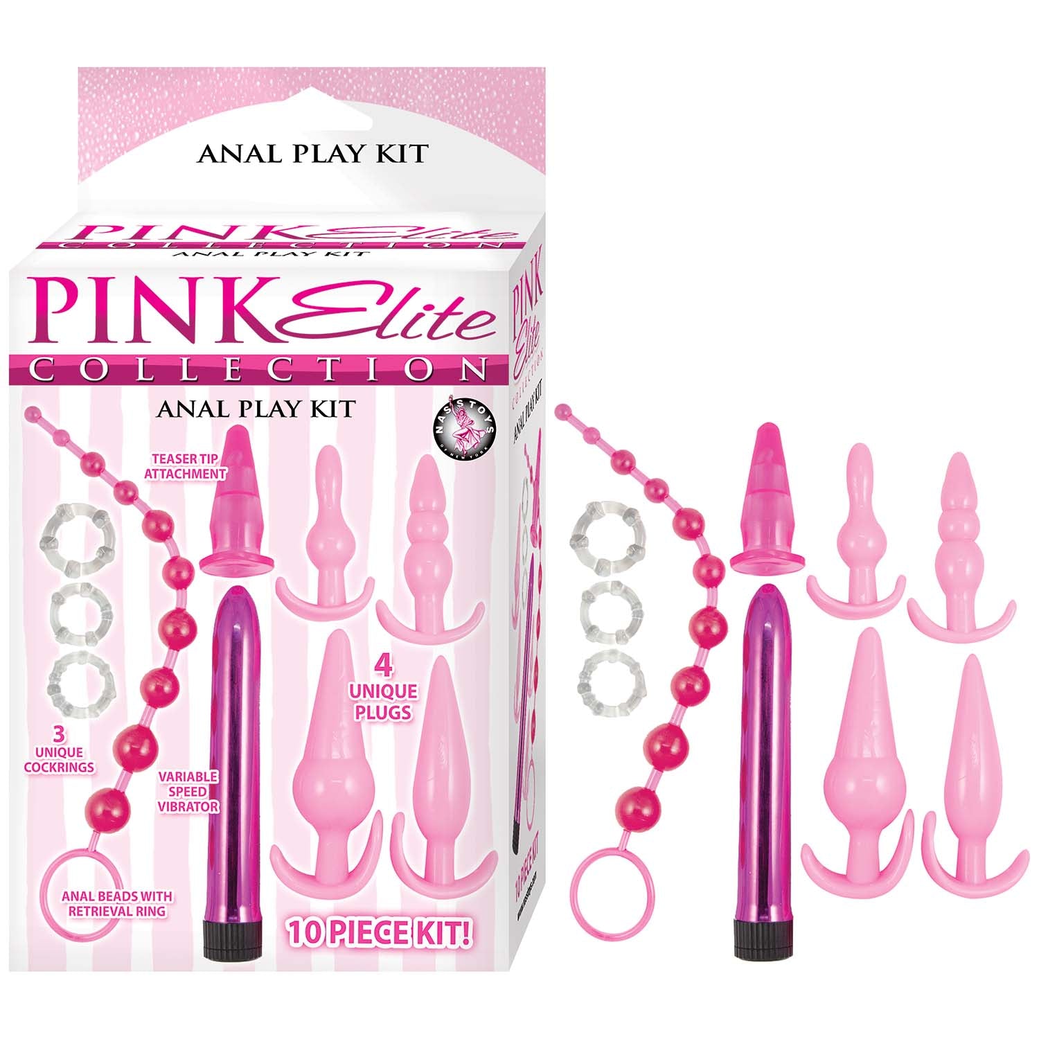 PINK ELITE COLLECTION ANAL PLAY KIT-PINK