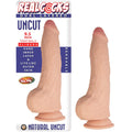 REALCOCKS DUAL LAYERED UNCUT SLIDERS 9.5 TIGHT BALLS-WHITE