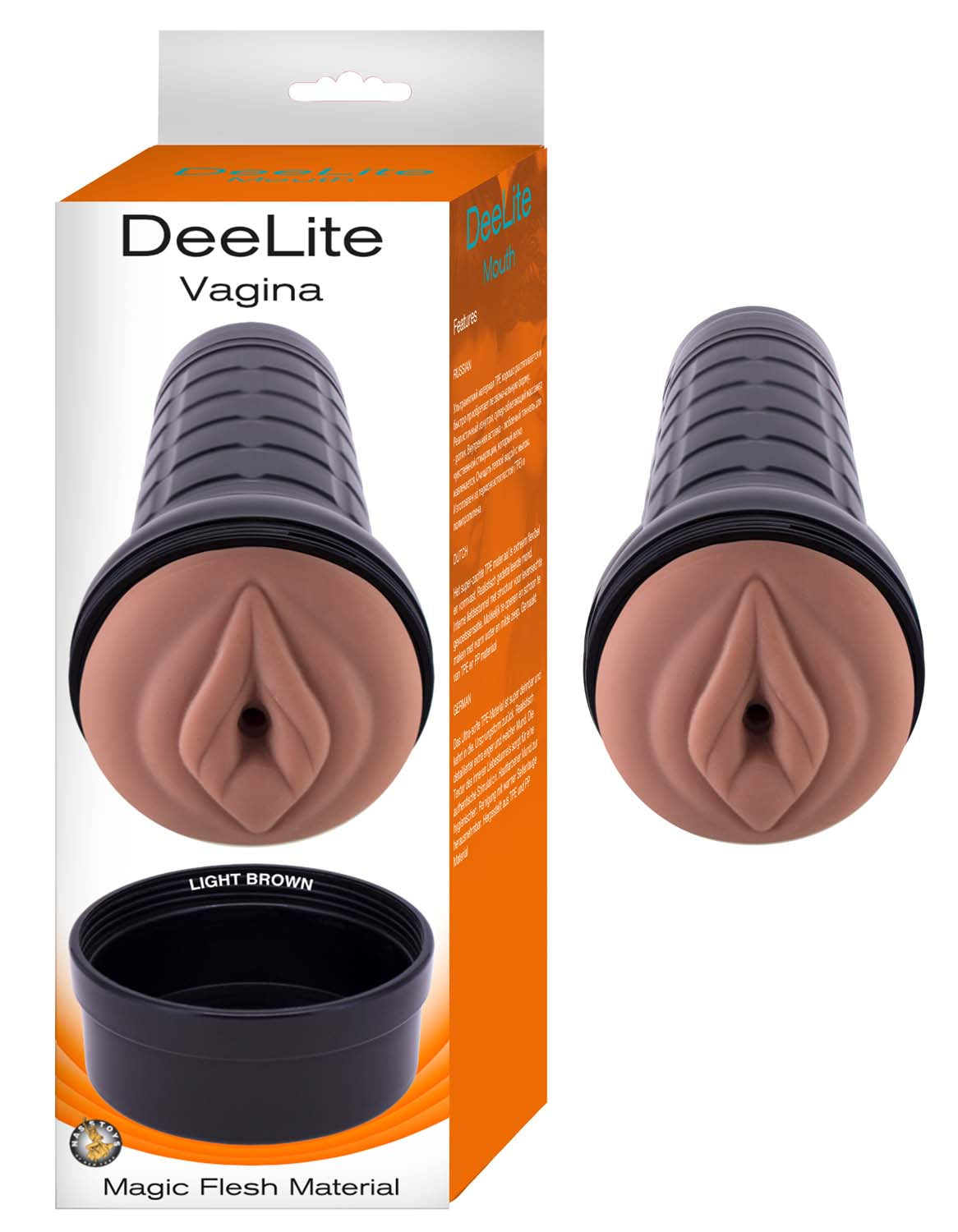 DEE LITE VAGINA-LIGHT BROWN