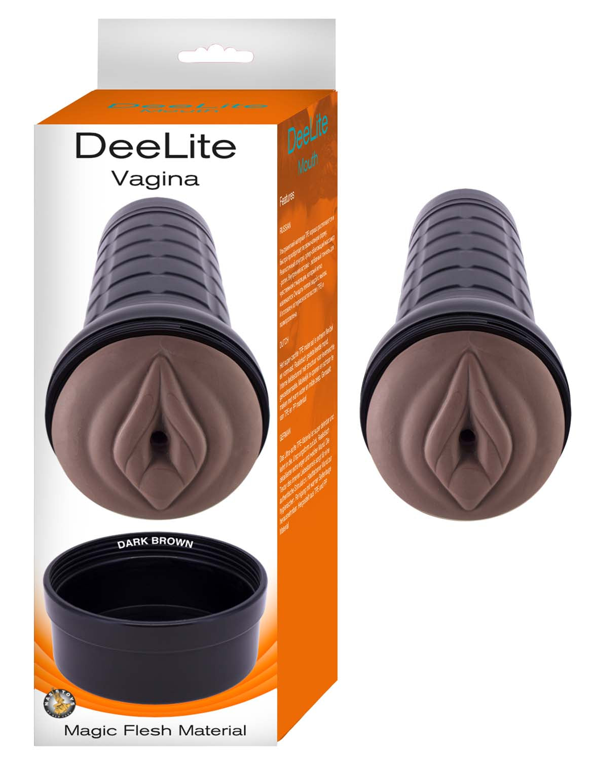 DEE LITE VAGINA-DARK BROWN