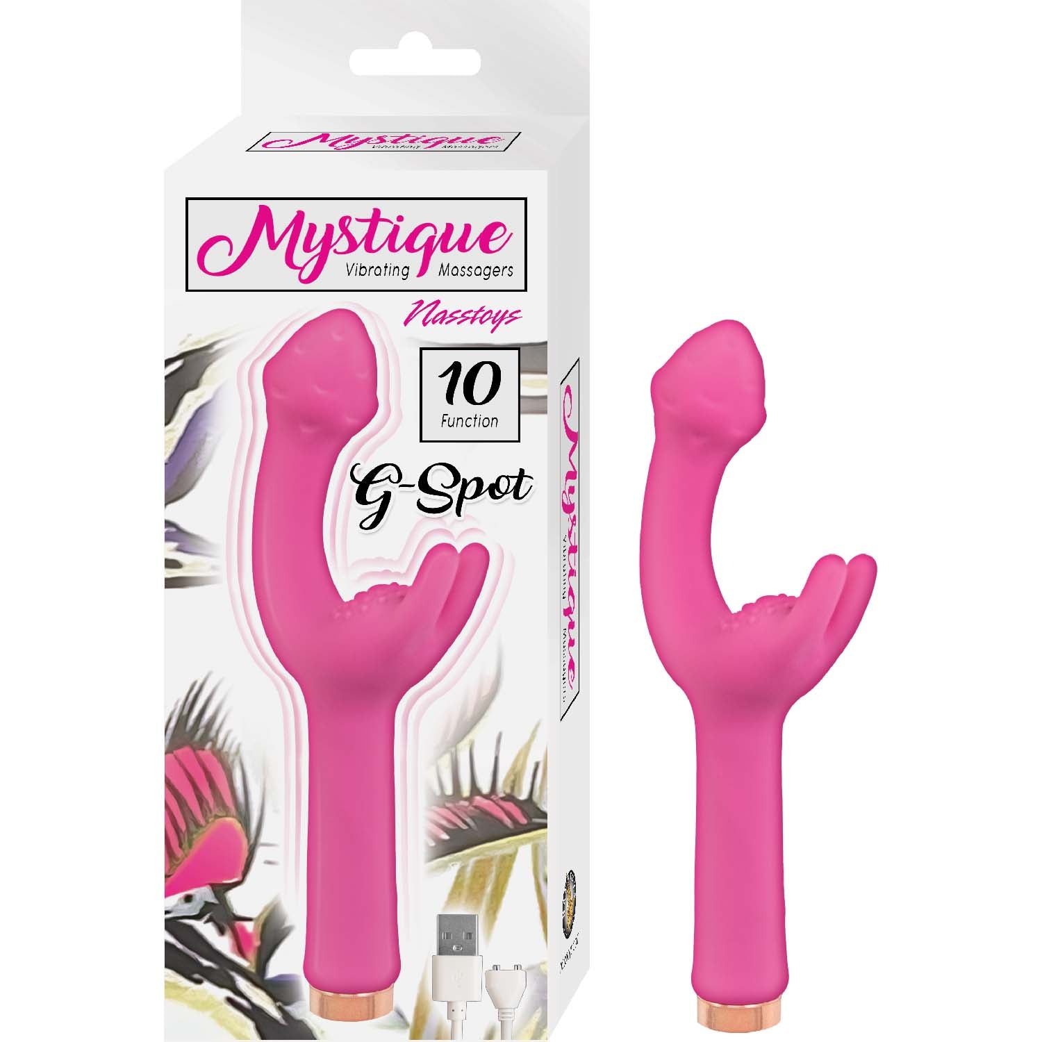 MYSTIQUE VIBRATING MASSAGERS G-SPOT-PINK