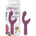 MYSTIQUE VIBRATING MASSAGERS G-SPOT-EGGPLANT