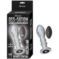 ASS-SATION REMOTE VIBRATING METAL ANAL LOVER-SILVER