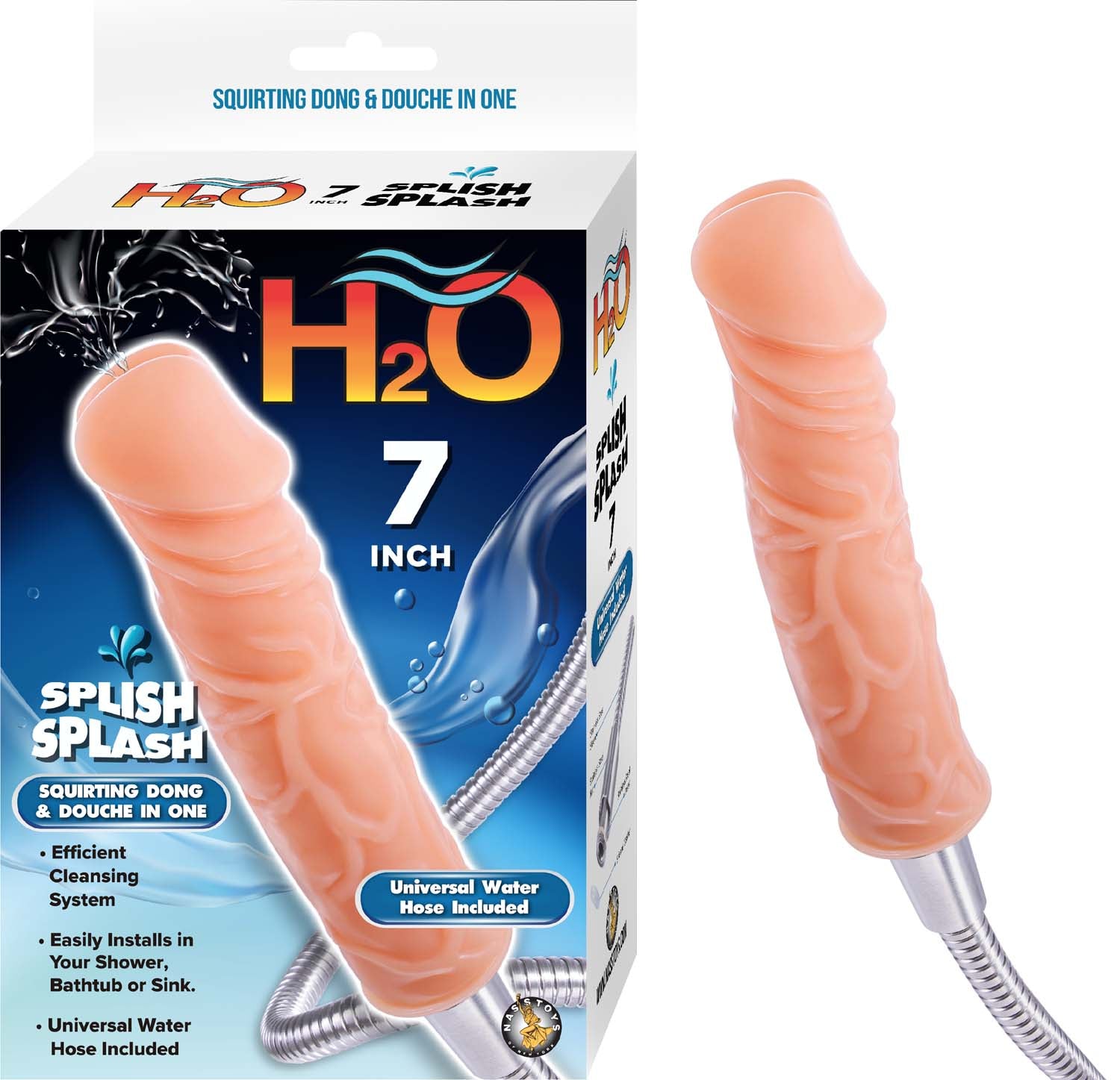 H20 7" SPLISH SPLASH-WHITE
