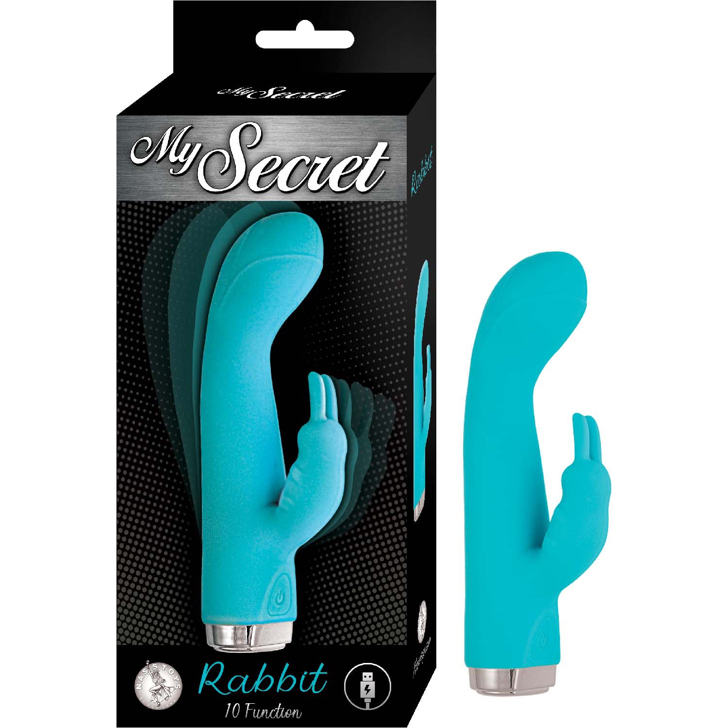 MY SECRET RABBIT-AQUA