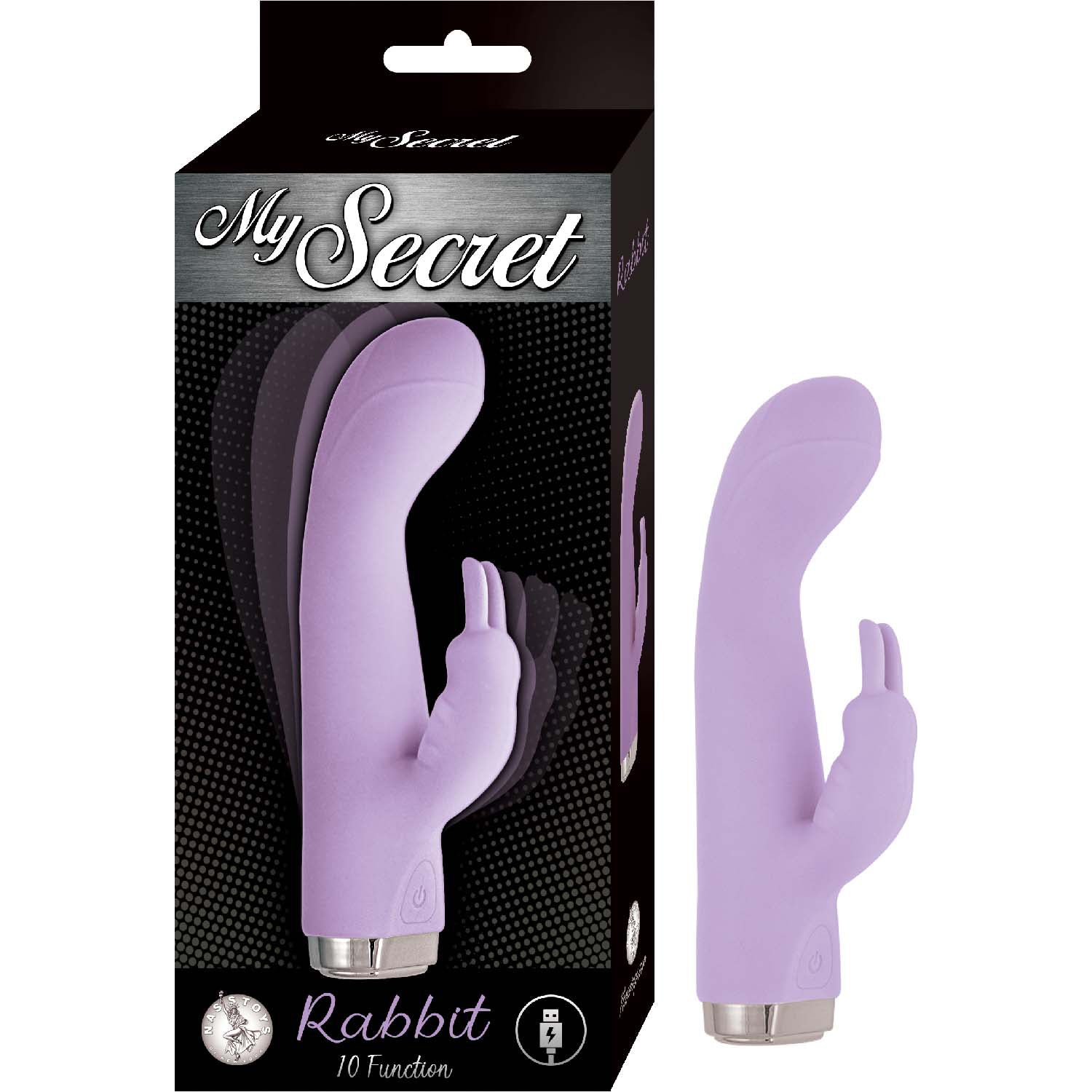 MY SECRET RABBIT-PURPLE