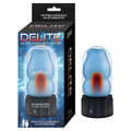 DELITE HEATED ROSE MASTURBATOR-BLUE