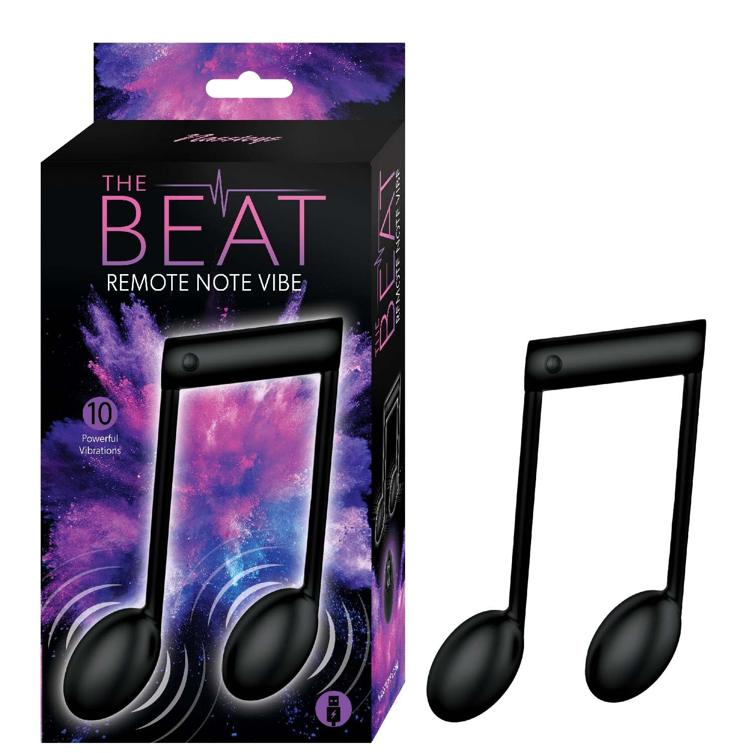THE BEAT REMOTE NOTE VIBE-BLACK